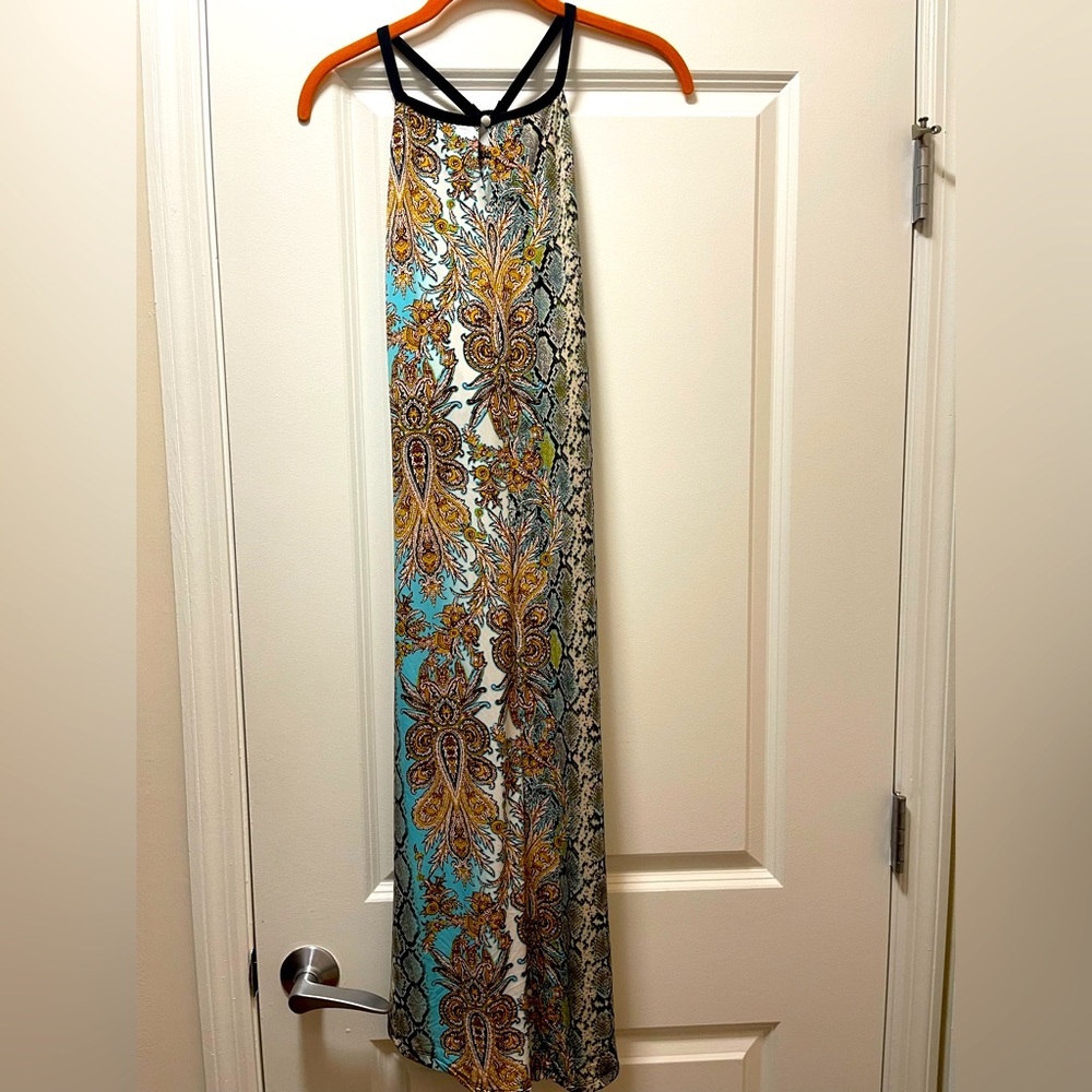 NWT $90R. INC International Concepts Tribe Viper Paisley Midi - Picture 8 of 9